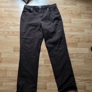 Brown womens Gloria Vanderbilt pants